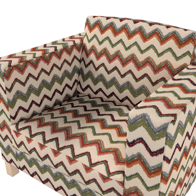 Karlanda betræk lænestol, kort 90 X 87 X 66 CM fra kollektionen Cosy Home, Stof: 145-36