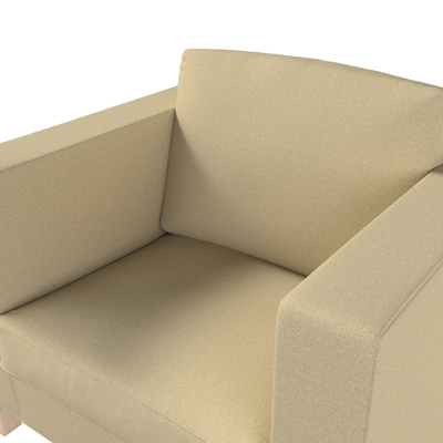 Karlanda betræk lænestol, kort 90 X 87 X 66 CM fra kollektionen Living, Stof: 162-39