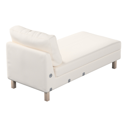 Karlstad betræk chaiselong, add-on<br/>højre og venstre 80 X 160 X 80 CM fra kollektionen Etna, Stof: 705-01
