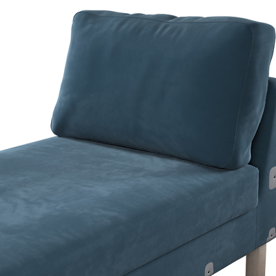 Karlstad betræk chaiselong, add-on<br/>højre og venstre 80 X 160 X 80 CM fra kollektionen Velvet, Stof: 704-16