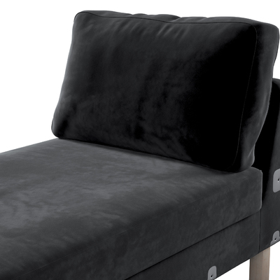 Karlstad betræk chaiselong, add-on<br/>højre og venstre 80 X 160 X 80 CM fra kollektionen Velvet, Stof: 704-17