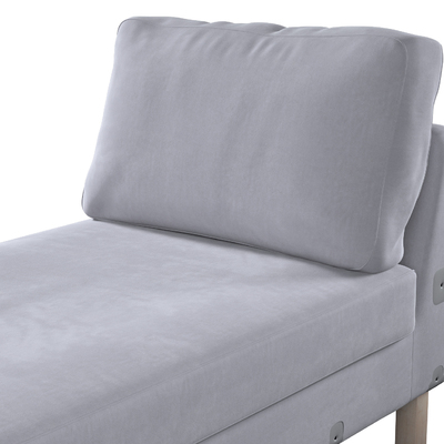 Pokrowiec na szezlong Karlstad dostawka, krótki 80 x 160 x 80 cm w kolekcji Velvet, tkanina: 704-24