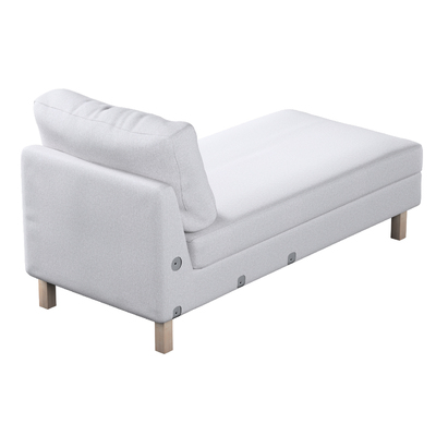 Karlstad betræk chaiselong, add-on<br/>højre og venstre 80 X 160 X 80 CM fra kollektionen Amsterdam, Stof: 704-45
