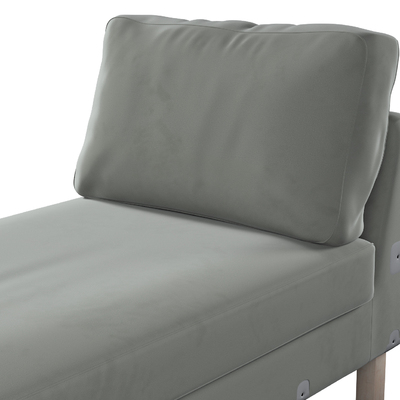 Karlstad šezlongo užvalkalas, pristatomasis, trumpas 80 x 160 x 80 cm kolekcijoje Living Velvet, audinys: 704-58