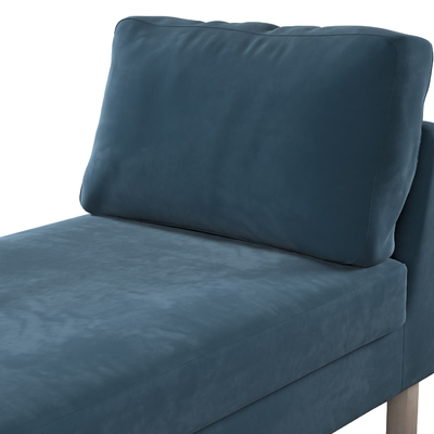 Karlstad betræk Chaiselong, kort 80 X 160 X 80 CM fra kollektionen Velvet, Stof: 704-16