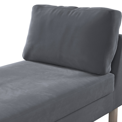 Karlstad betræk Chaiselong, kort 80 X 160 X 80 CM fra kollektionen Velvet, Stof: 704-12