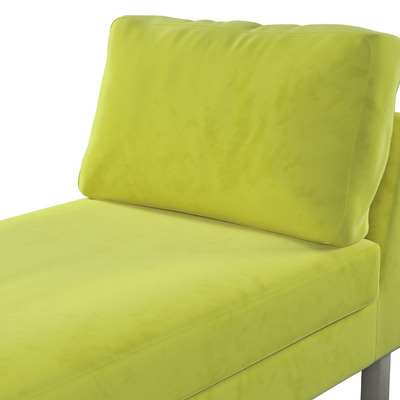 Karlstad šezlongo užvalkalas, laisvai pastatomas, trumpas 80 x 160 x 80 cm kolekcijoje Living Velvet, audinys: 704-78