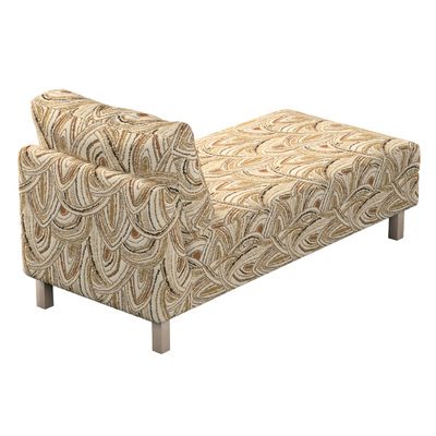 Karlstad betræk Chaiselong, kort 80 X 160 X 80 CM fra kollektionen Cosy Home, Stof: 145-34