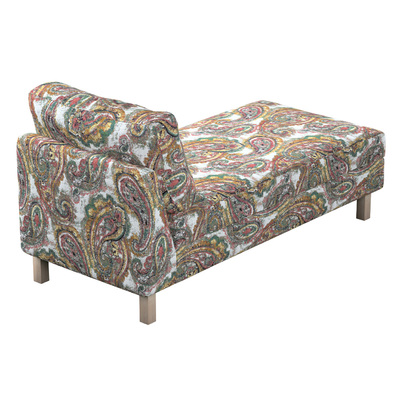 Karlstad betræk Chaiselong, kort 80 X 160 X 80 CM fra kollektionen Cosy Home, Stof: 145-35
