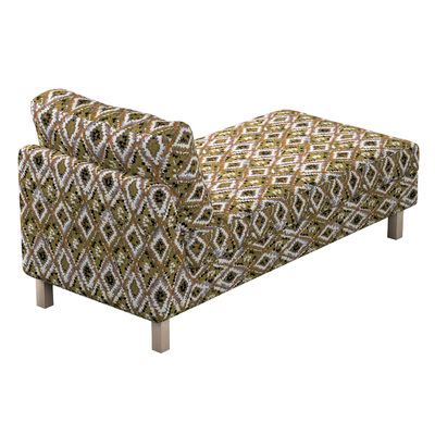 Karlstad betræk Chaiselong, kort 80 X 160 X 80 CM fra kollektionen Cosy Home, Stof: 145-37