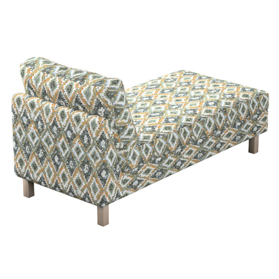 Karlstad betræk Chaiselong, kort 80 X 160 X 80 CM fra kollektionen Cosy Home, Stof: 145-38