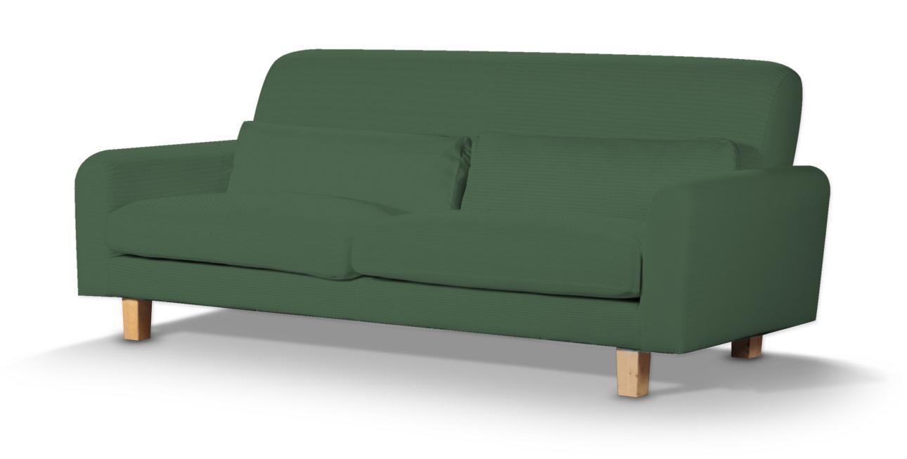 Dekoria Potah na pohovku IKEA Nikkala krátký, Forest Green - zelená, potah na pohovku Nikkala -krátký, Cotton Panama, 702-06