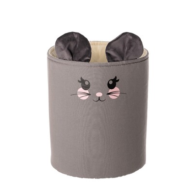 Kosz na zabawki Happy Band - Mouse 30x40cm