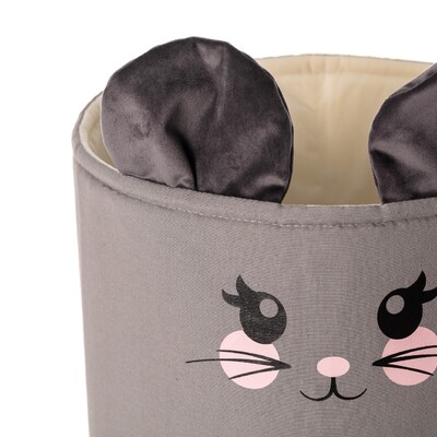 Kosz na zabawki Happy Band - Mouse 25x30cm 25x25x30cm