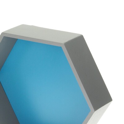 Półka Honeycomb blue 35x30x12cm 35x30x12cm