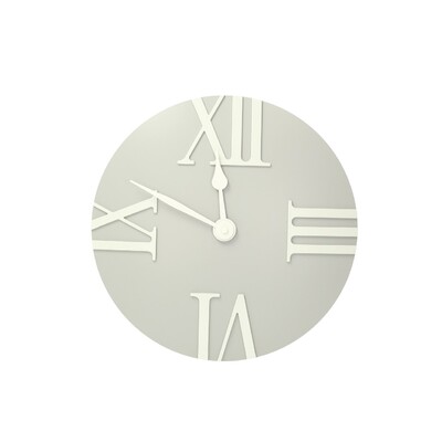 Zegar Retro gray