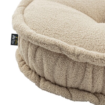 Puf francuski 50x13cm 50x13cm w kolekcji Boucle, tkanina: 702-81