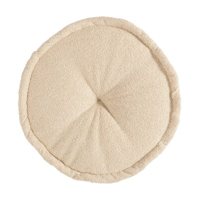 Puf francuski 50x13cm 50x13cm w kolekcji Boucle, tkanina: 702-81