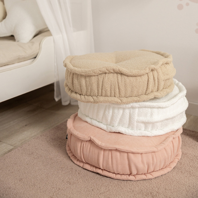 Puf francuski 50x13cm 50x13cm w kolekcji Boucle, tkanina: 702-81
