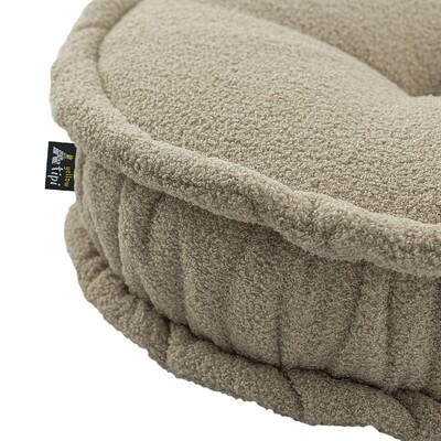French pouf 50x13cm 50x13cm in collection Boucle, fabric: 702-82