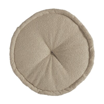 French pouf 50x13cm 50x13cm in collection Boucle, fabric: 702-82