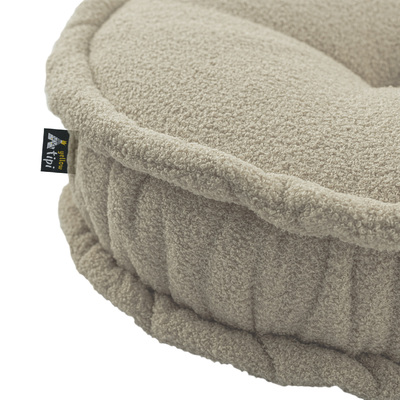 French pouf 50x13cm 50x13cm in collection Boucle, fabric: 702-82