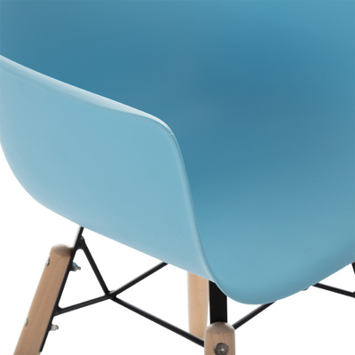 Baby chair Monte light blue  40x40x58cm