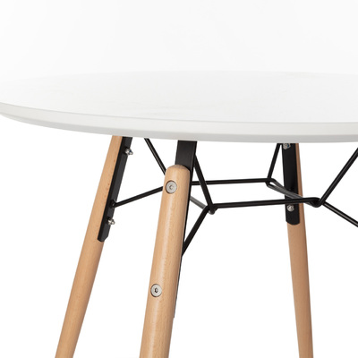 Baby table Monte white 60cm 60x60x53cm