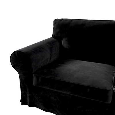 Ektorp betræk 2 sæder med chaiselong 252 X 163 X 88 CM fra kollektionen Velvet, Stof: 704-17