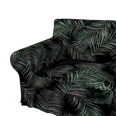 Ektorp betræk 2 sæder med chaiselong 252 X 163 X 88 CM fra kollektionen Velvet, Stof: 704-21