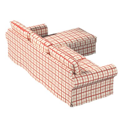 Ektorp betræk 2 sæder med chaiselong 252 X 163 X 88 CM fra kollektionen Avinon, Stof: 131-15