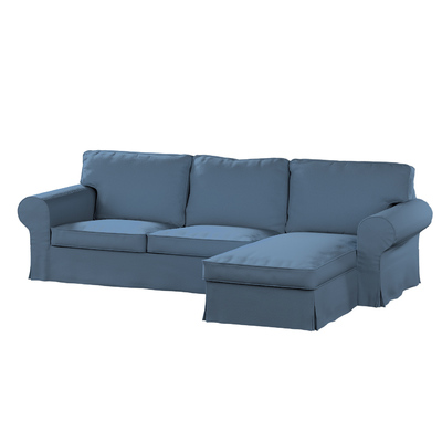 Bezug für Ektorp 2-Sitzer Sofa mit Recamiere