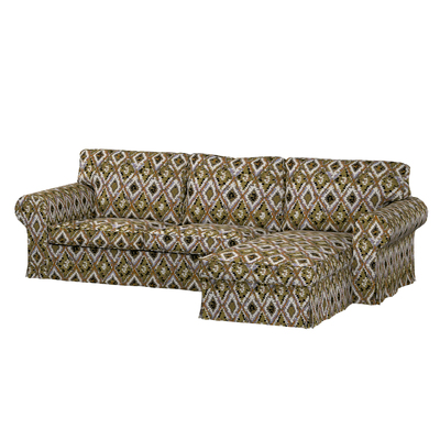 Bezug für Ektorp 2-Sitzer Sofa mit Recamiere