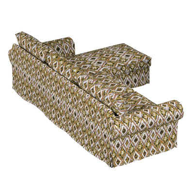 Ektorp betræk 2 sæder med chaiselong 252 X 163 X 88 CM fra kollektionen Cosy Home, Stof: 145-37