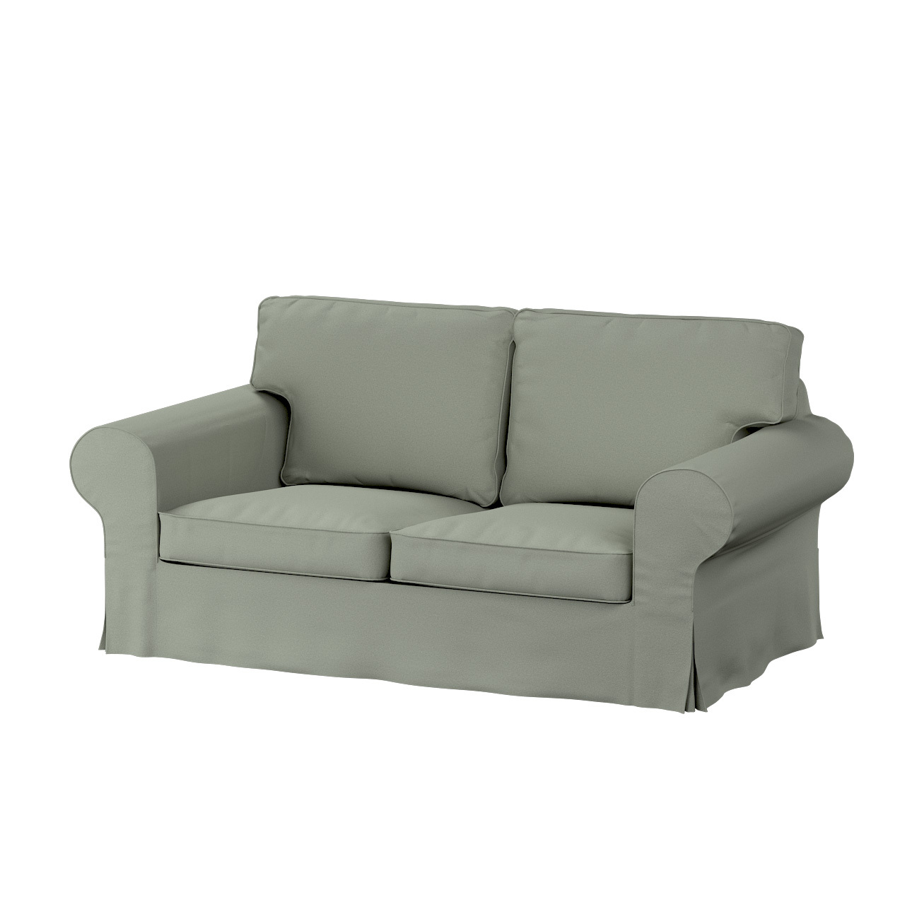 Levně Dekoria Potah na pohovku IKEA Ektorp 2-místná rozkládací NOVÝ MODEL 2012, šalvějová, Ektorp 2-m rozkl. od 2012, Living Loop, 162-55
