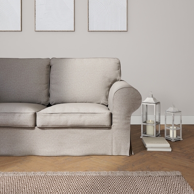 Bezug für Ektorp 2-Sitzer Schlafsofa NEUES Modell Sofabezug für  Ektorp 2-Sitzer ausklappbar, neues Modell von der Kollektion Edinburgh, Stoff: 115-77