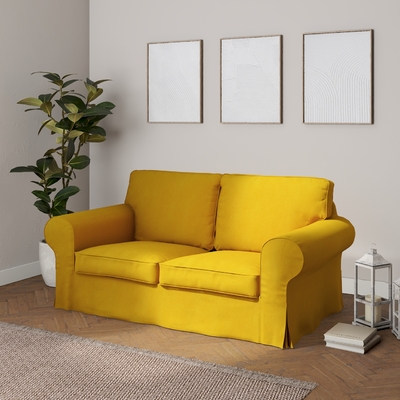 Ektorp 2 seater sofa bed cover for model on sale in Ikea since 2012 mustard 705 04 200 x 90 x 73 cm Dekoria