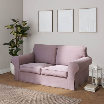 Ektorp 2 seater sofa bed cover for model on sale in Ikea 2004 2011 dusty pink 704 14 195 x 90 x 73 cm Dekoria