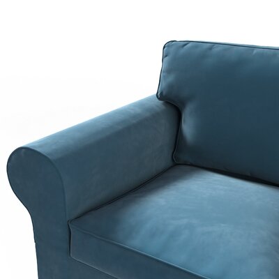 Ektorp betræk 2 sæder sovesofa<br/>fra 2012<br/>Smal ryg 200 X 90 X 73 CM fra kollektionen Velvet, Stof: 704-16