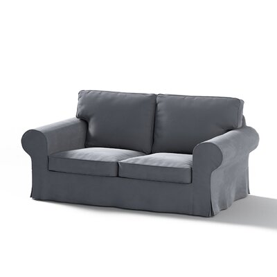 Bezug für Ektorp 2-Sitzer Schlafsofa NEUES Modell Sofabezug für  Ektorp 2-Sitzer ausklappbar, neues Modell von der Kollektion Velvet, Stoff: 704-12