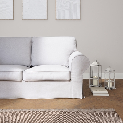 Ektorp betræk 2 sæder sovesofa<br/>fra 2012<br/>Smal ryg 200 X 90 X 73 CM fra kollektionen Amsterdam, Stof: 704-45