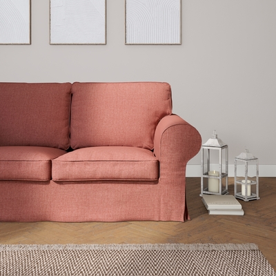 Ektorp 2 seater sofa bed cover for model on sale in Ikea since 2012