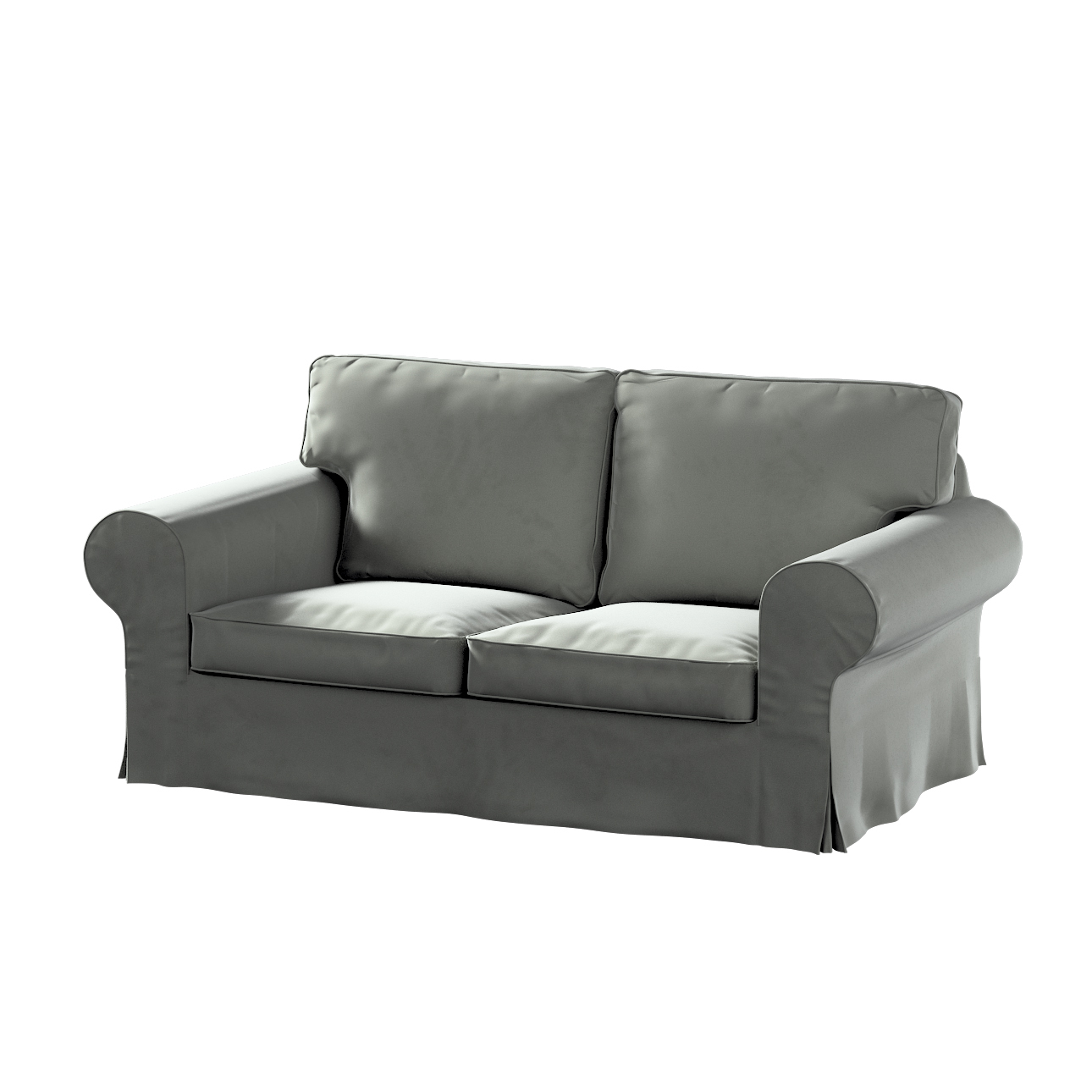 Bezug für Ektorp 2-Sitzer Schlafsofa NEUES Modell, grau, Sofabezug für  Ekt günstig online kaufen