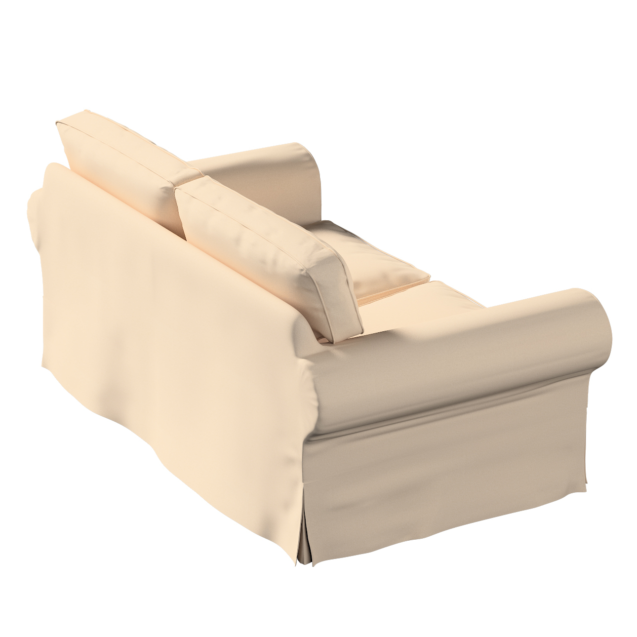 Bezug für Ektorp 2-Sitzer Schlafsofa NEUES Modell, creme-beige, Sofabezug f günstig online kaufen