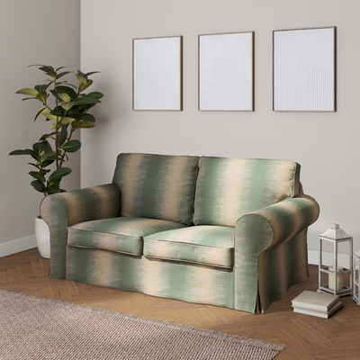 Ektorp 2 seater sofa bed cover for model on sale in Ikea since 2012 green 105 62 200 x 90 x 73 cm Dekoria
