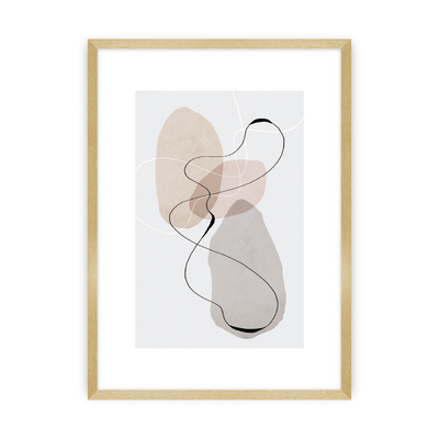 Plakát Abstract Lines I 30 x 40 cm