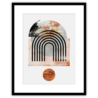 Obraz Abstract I 40x50cm copper 40 x 50 cm