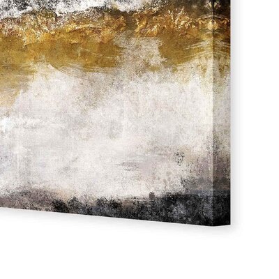 Obraz na płótnie Black&Gold Impression 50 x 35 cm