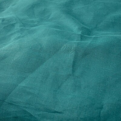 Lininis patalynės komplektas Linen 160x200cm emerald green 160 x 200 cm/ 2 pagalvių užvalkalai 80 x 70 cm
