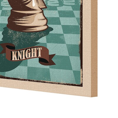 Obraz na plátně Vintage Chess I 35 x 50 cm